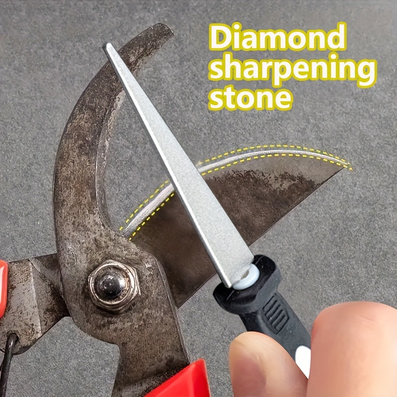 Essential Gardening Tools - Diamanten slijper, metaal, dubbele zandvijl, schaar,