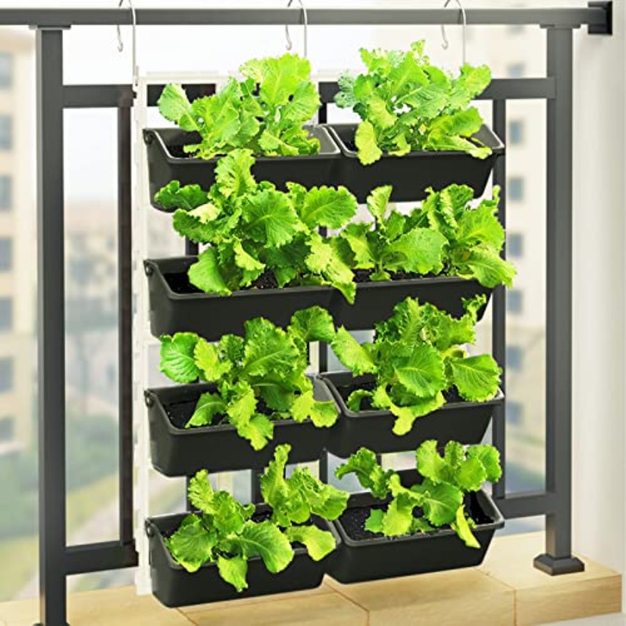 Vertical Wall Planter - Verticale tuinmuurhangende plantenbak voor binnen en