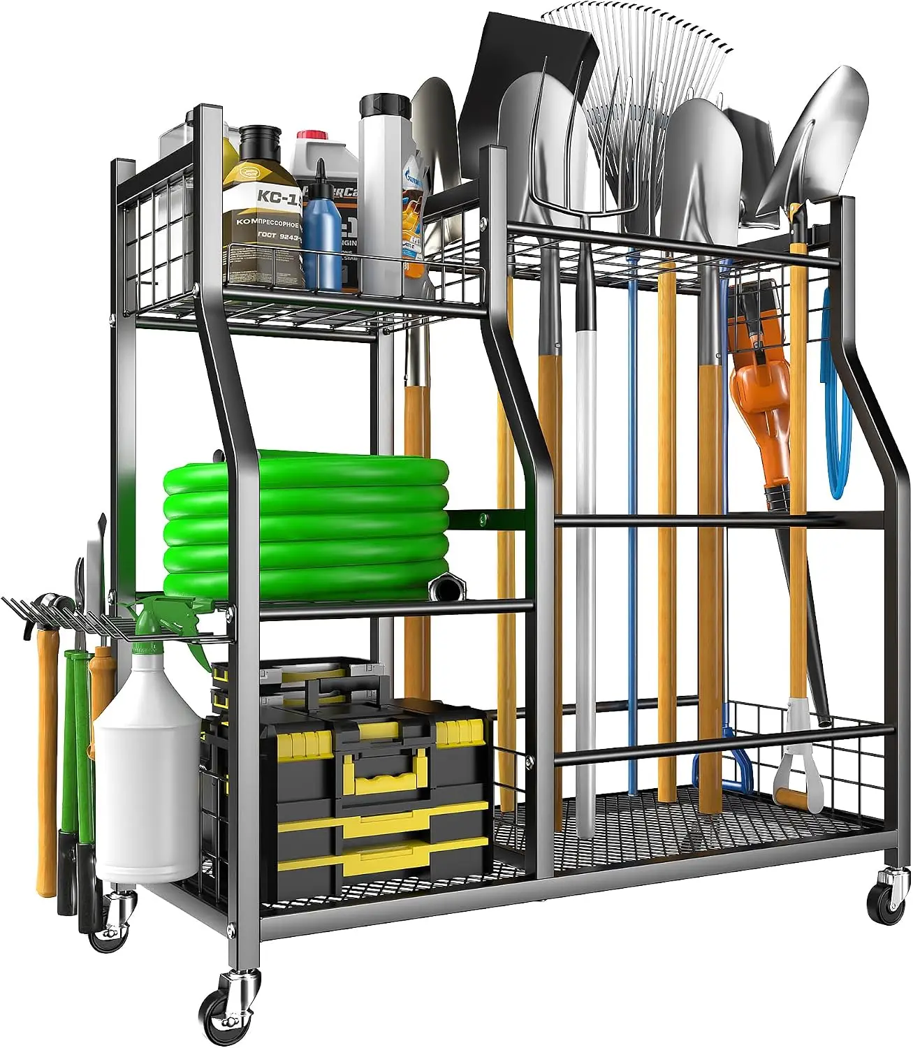 Gardening Tools Organizer - Tuin gereedschapsorganizer, garage gereedschapsopslag, tuin gereedschapsrekken