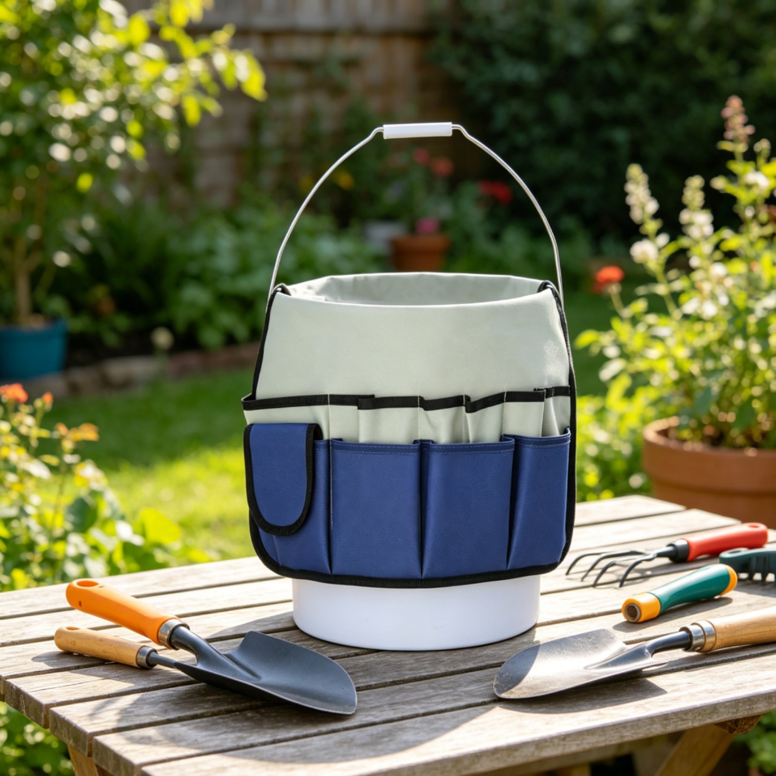 Gardening Tools Organizer - Tuingereedschapstas Grote capaciteit Gereedschapsorganizer met meerdere
