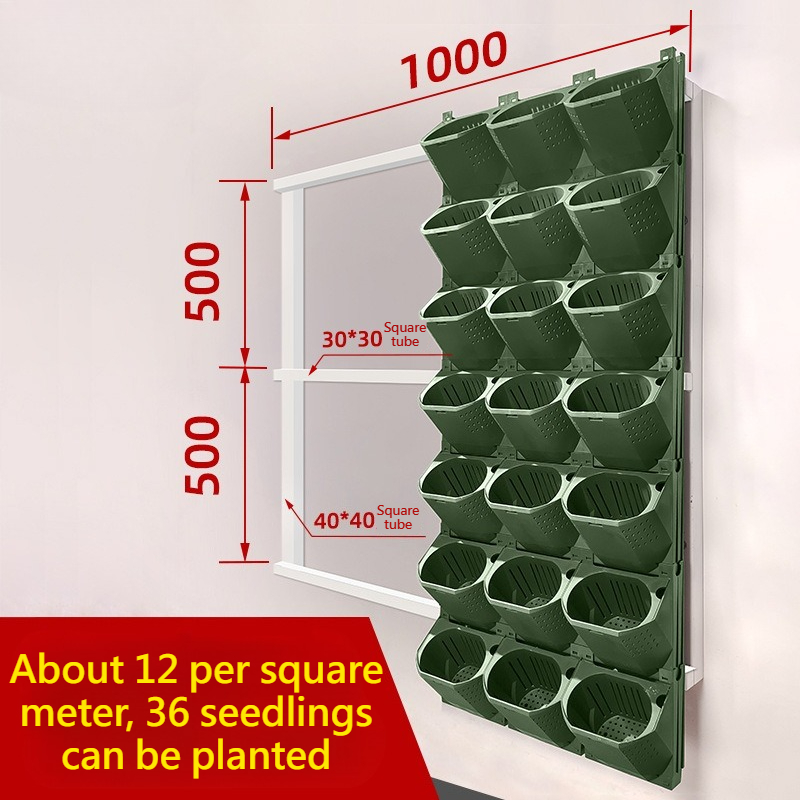 Nieuwe wandgemonteerde 3-gaats - Vertical Wall Planter recensie en prijs