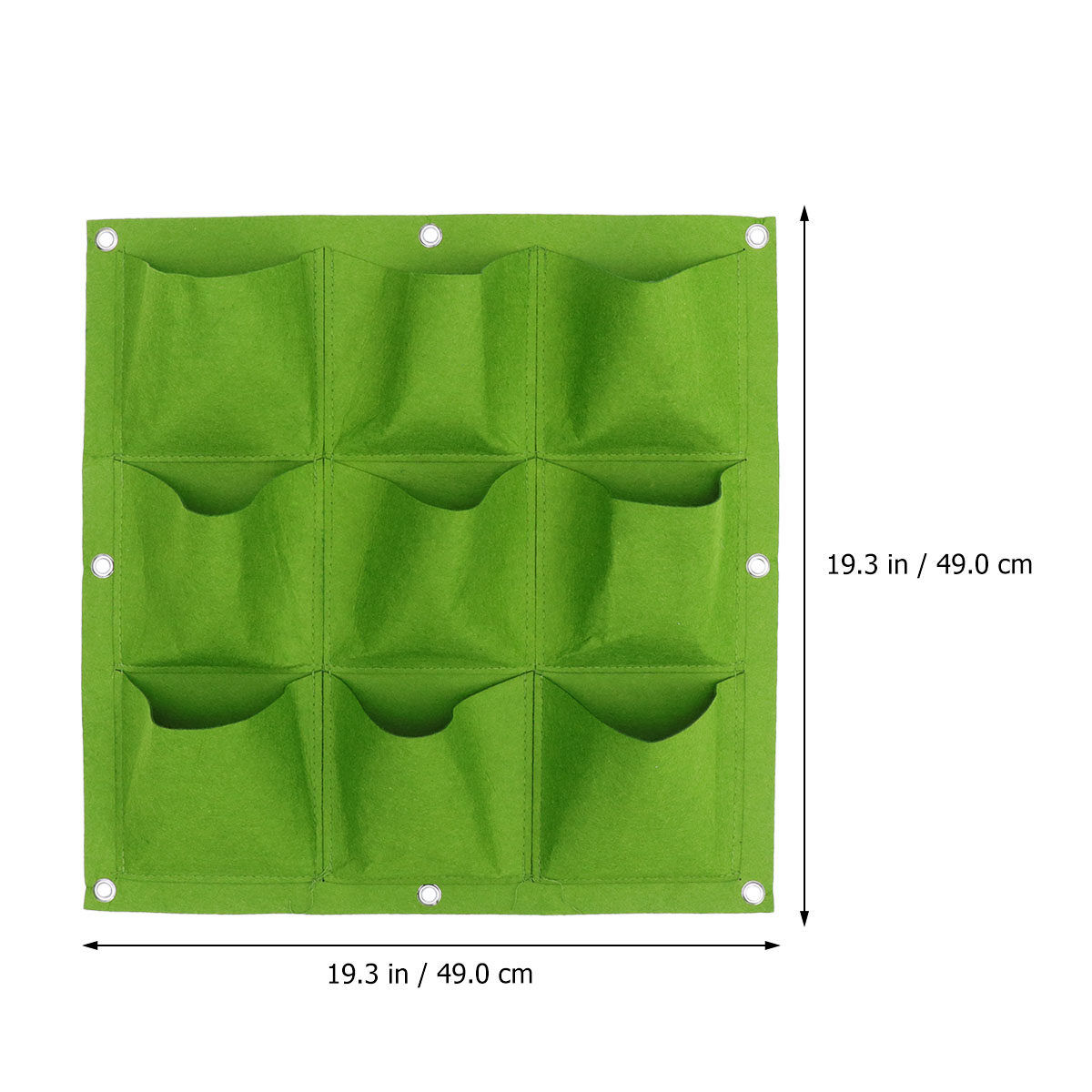 Wandhangende plantenmand groen - Vertical Wall Planter recensie en prijs