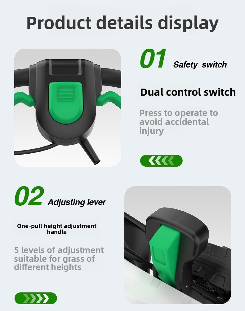 Elektrische grasmaaiers, snoer - Gardening Tools Lawn Mower recensie en prijs