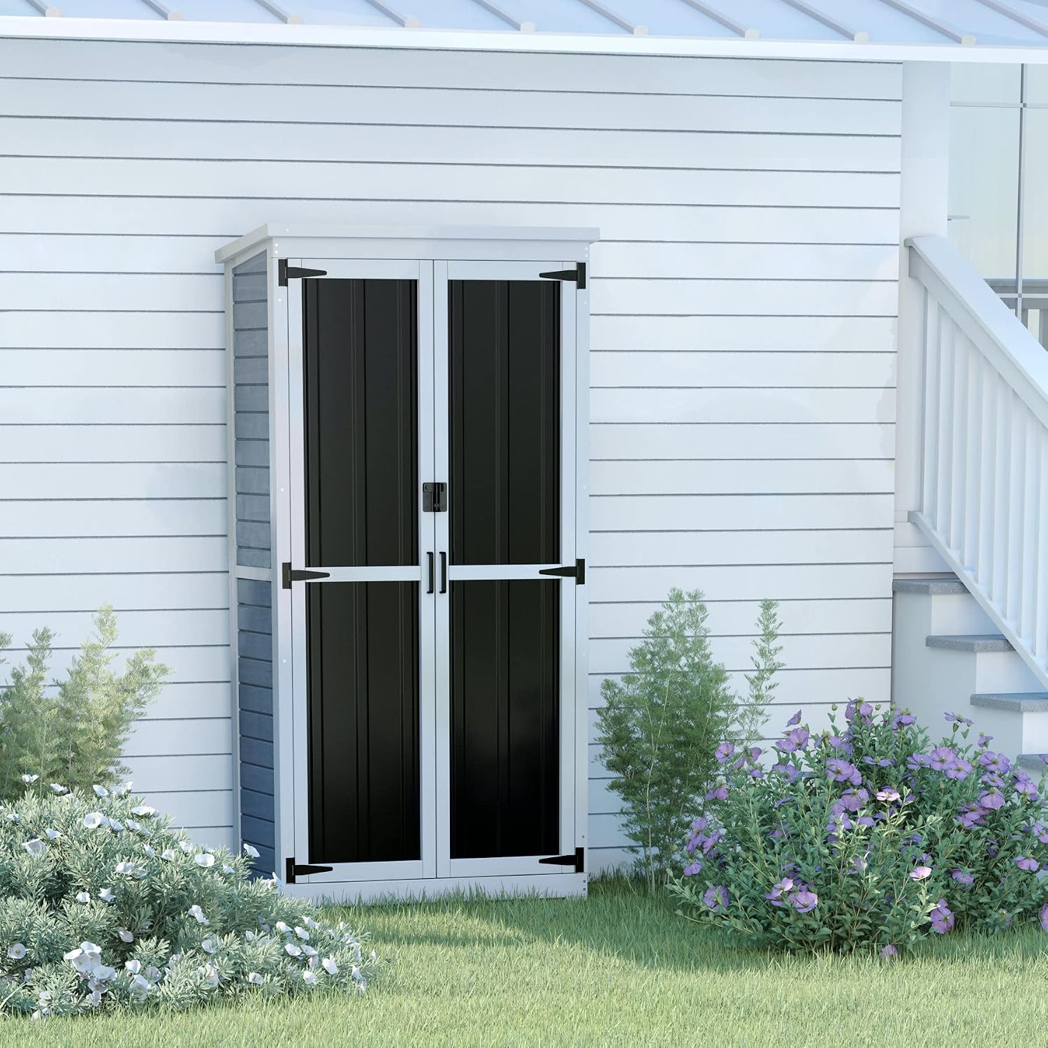 Buitenberging, houten & metale - Gardening Tools Organizer recensie en prijs