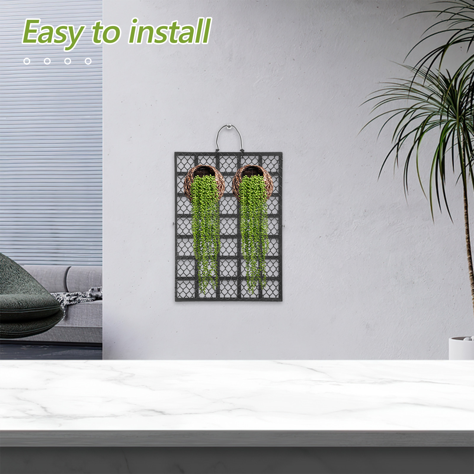 Rustieke wandgemonteerde plant - Vertical Wall Planter recensie en prijs
