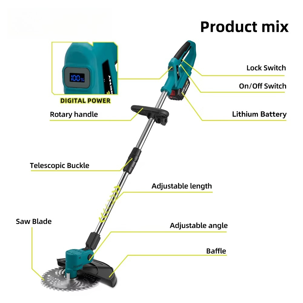 4000W Elektrische Grasmaaier v - Gardening Tools Lawn Mower recensie en prijs
