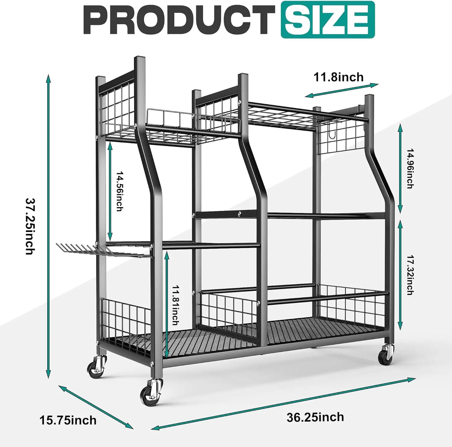 Tuin gereedschapsorganizer, ga - Gardening Tools Organizer recensie en prijs