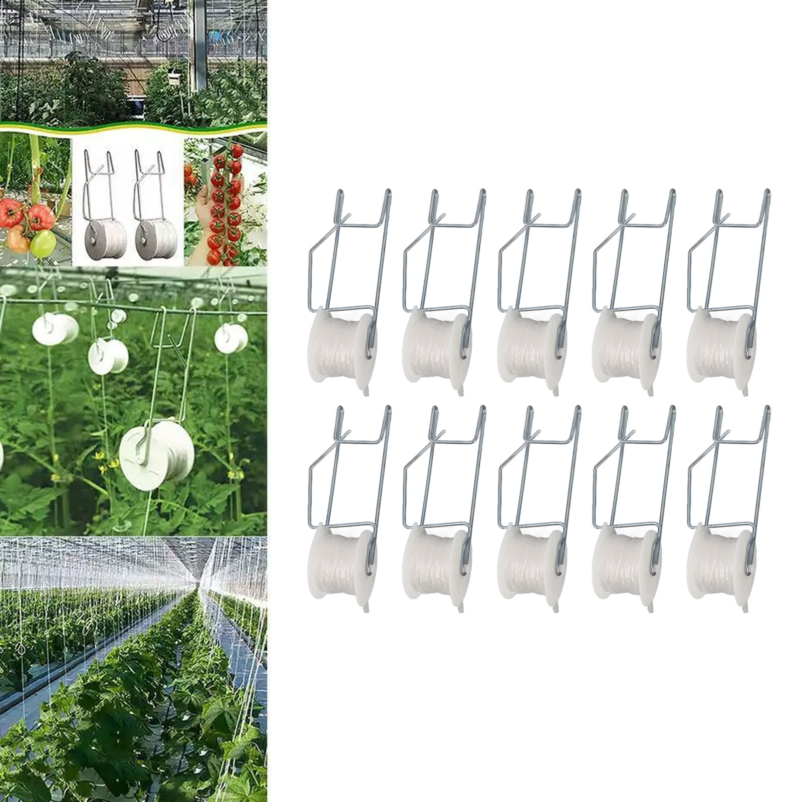 6-50 stuks Tomatensteunhaken T - Essential Gardening Tools recensie en prijs