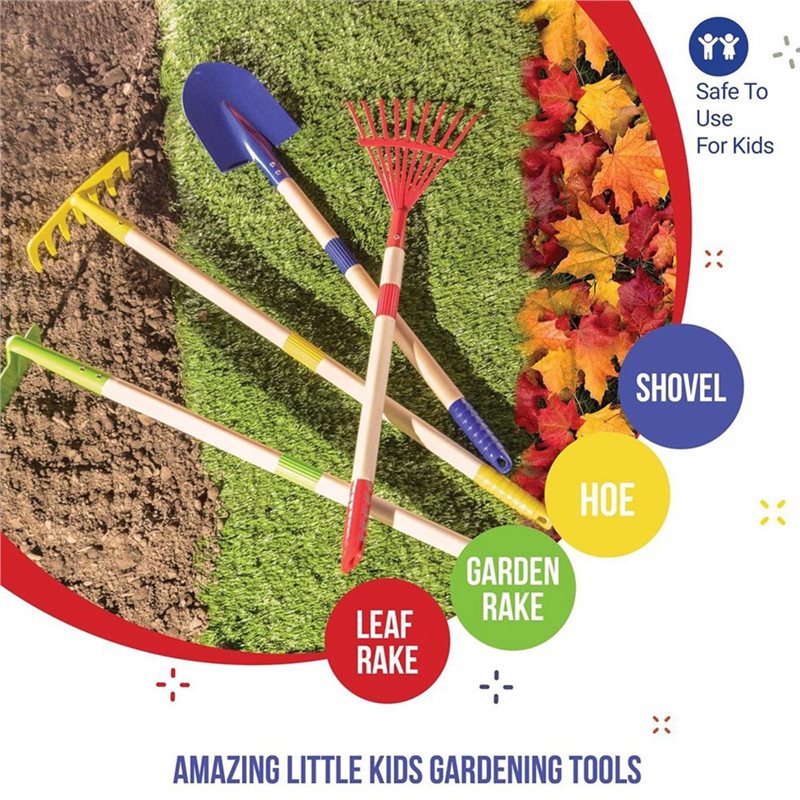 ABXE-For Kids Tuinwerkset Hout - Gardening Tools Best recensie en prijs