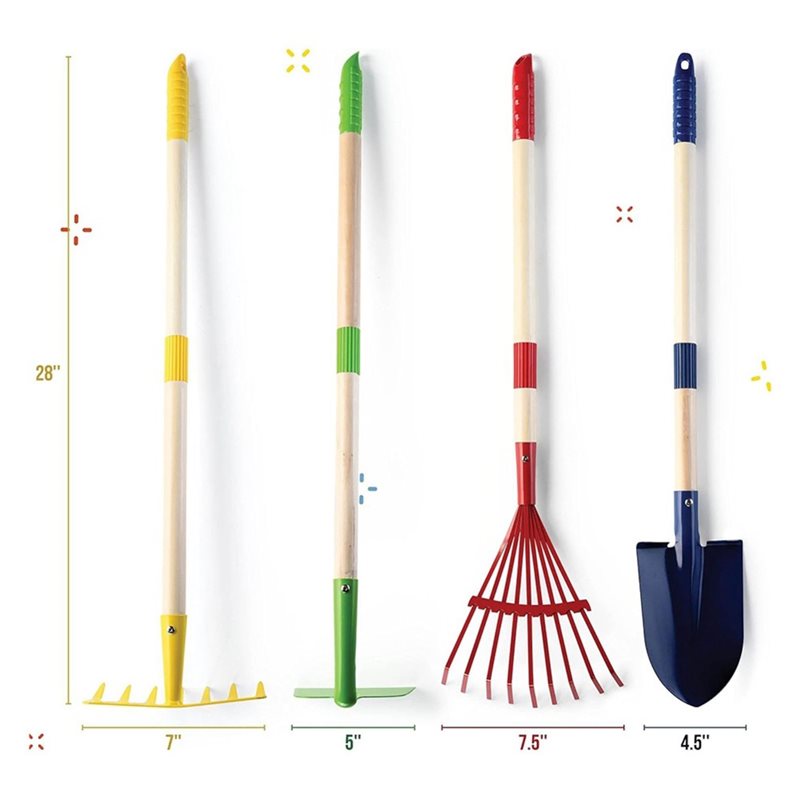 ABXE-For Kids Tuinwerkset Hout - Gardening Tools Best recensie en prijs