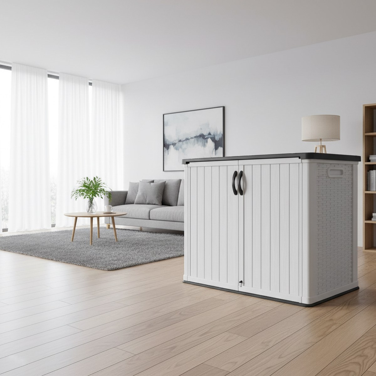 Grote kunststof buitenberging, - Gardening Tools Organizer recensie en prijs